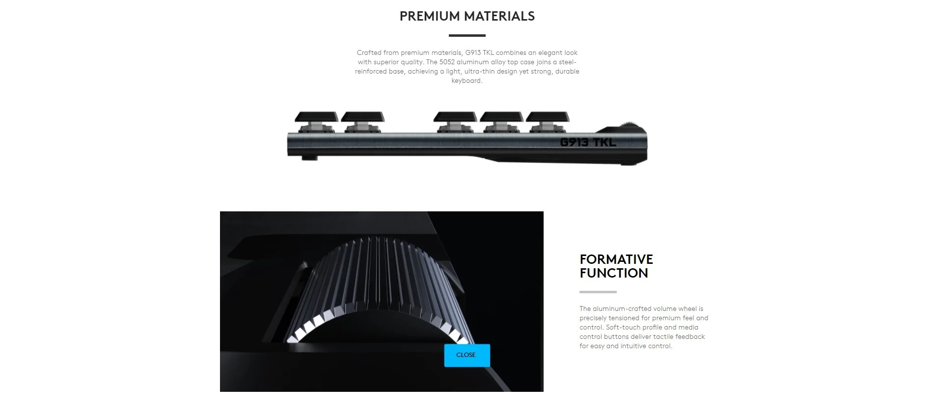 Logitech G913 TKL Tenkeyless Lightspeed Wireless RGB Mechanical Gaming Keyboard - Image 3