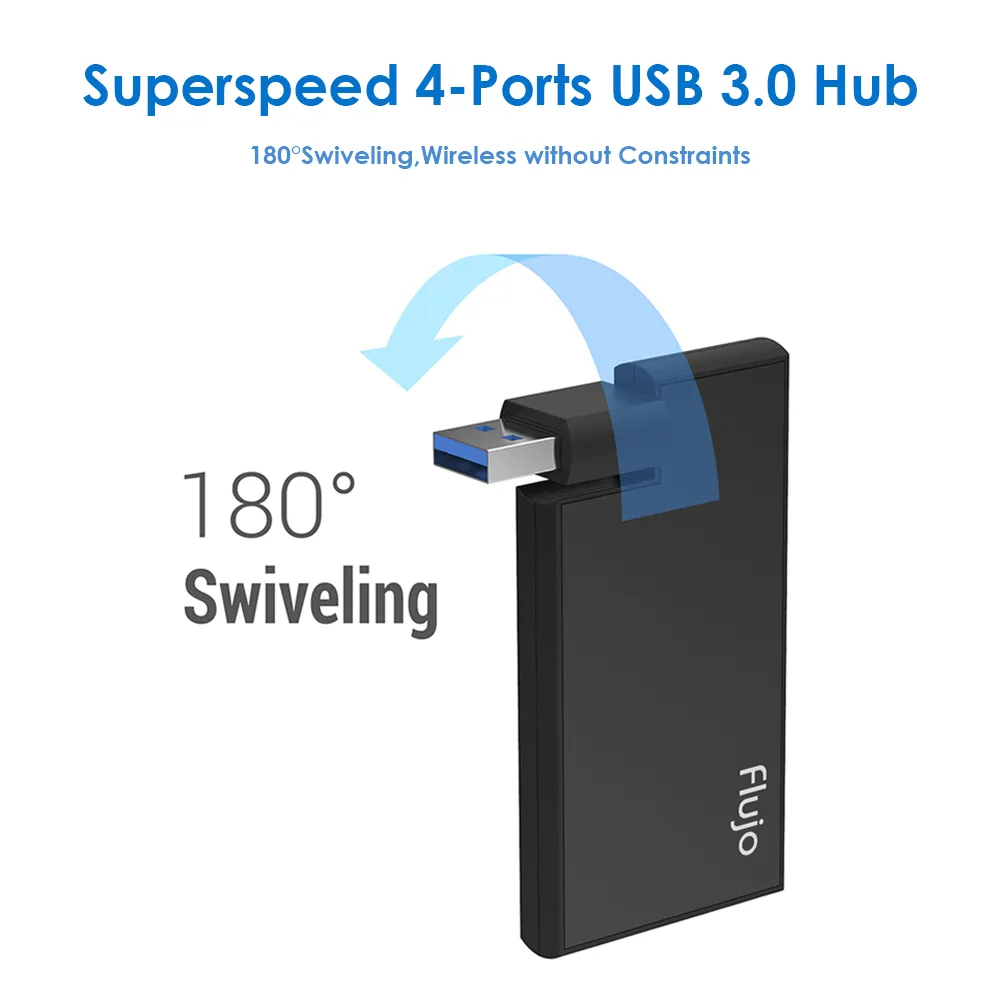 Flujo AH 3 Ultra Slim USB 3.0 Hub - Image 2