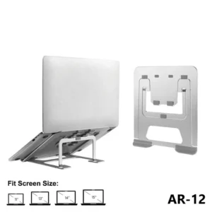 Brateck Portable 6 Level Adjustable Laptop Riser For 11 inches To 15 inches Tablets Books Laptop Stand Holder (AR 12)