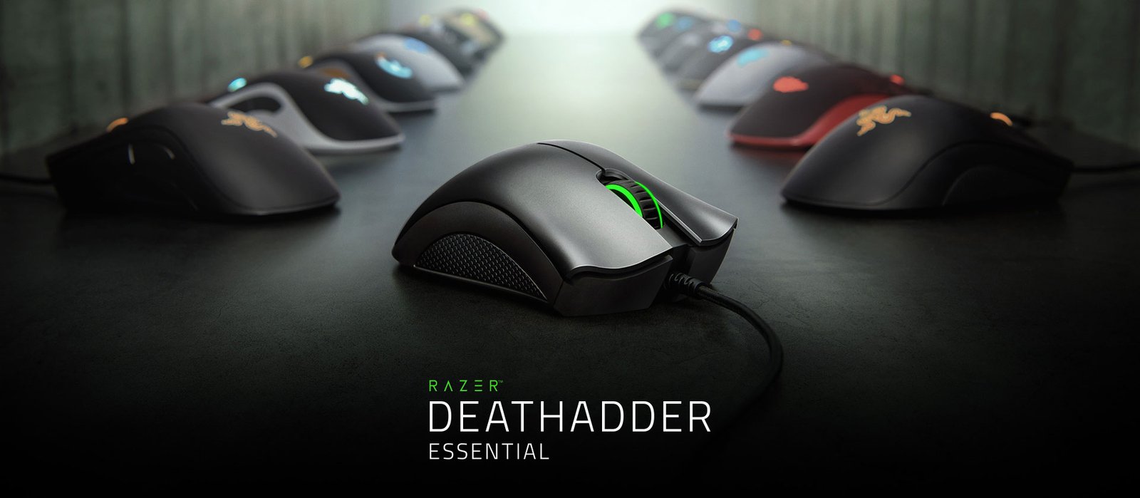 Razer Deathadder Essential 2021 Wired Gaming Mouse | 6400 DPI Optical | Ergonomic | 5 Programmable Buttons | Right-Handed - Image 2